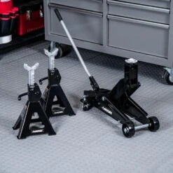 Husky 3-Ton Light Duty Truck Jack And Jack Stand Pair 15 Husky 3-Ton Light Duty Truck Jack And Jack Stand Pair -Husky Shop black floor jacks hd00127 zd 31 1000
