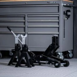 Husky 3-Ton Light Duty Truck Jack And Jack Stand Pair 13 Husky 3-Ton Light Duty Truck Jack And Jack Stand Pair -Husky Shop black floor jacks hd00127 zd fa 1000
