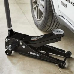 Husky 3-Ton Low Profile Floor Jack With Quick Lift 14 Husky 3-Ton Low Profile Floor Jack With Quick Lift -Husky Shop black husky floor jacks hd00120 dip 40 1000