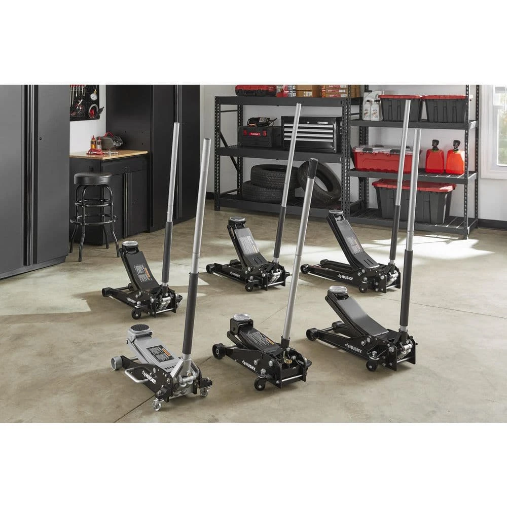 Husky 3-Ton Low Profile Floor Jack With Quick Lift 11 Husky 3-Ton Low Profile Floor Jack With Quick Lift - Image 11