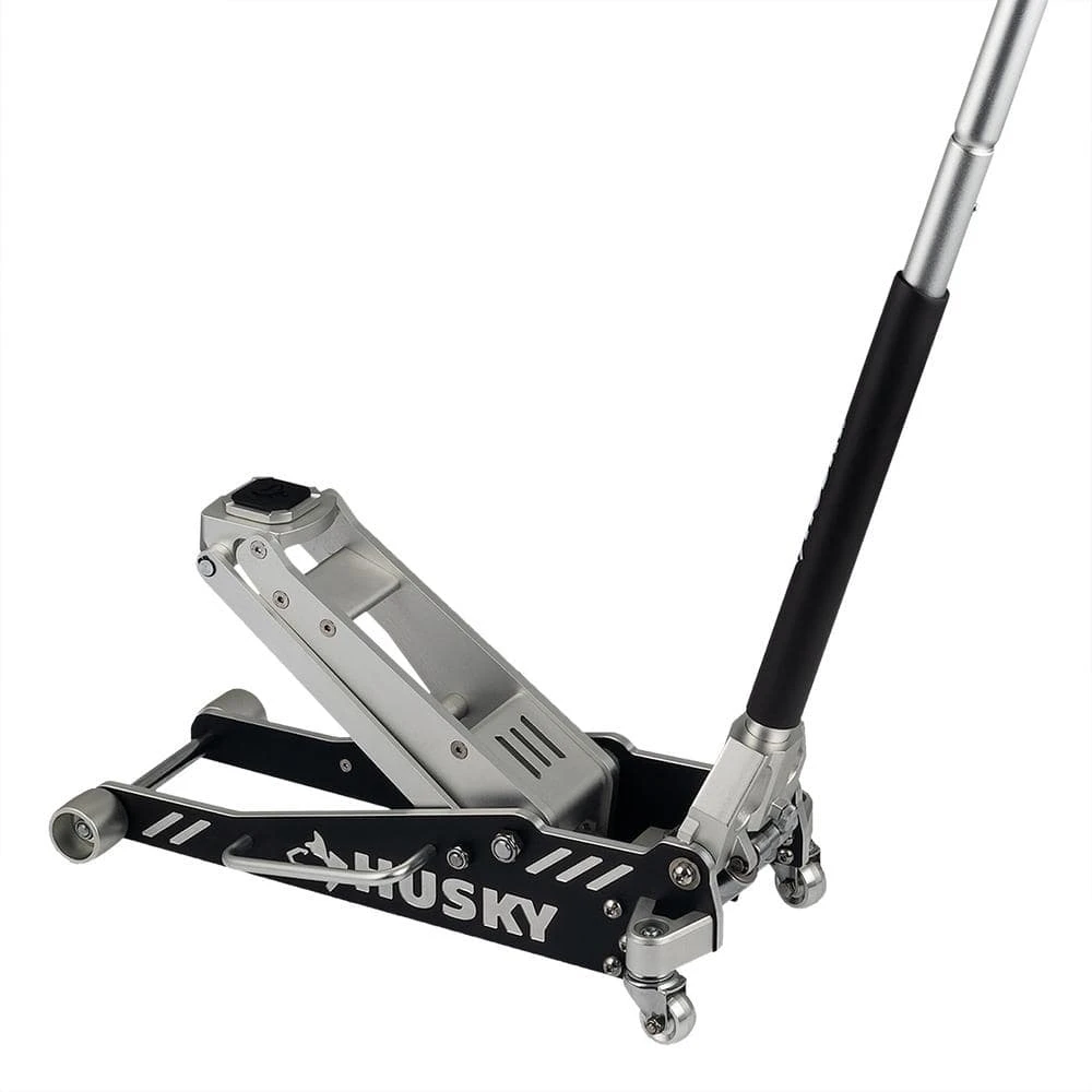 Husky 1-1/2-Ton Super Low Profile Aluminum Racing Car Jack With Quick Lift 1 Husky 1-1/2-Ton Super Low Profile Aluminum Racing Car Jack With Quick Lift