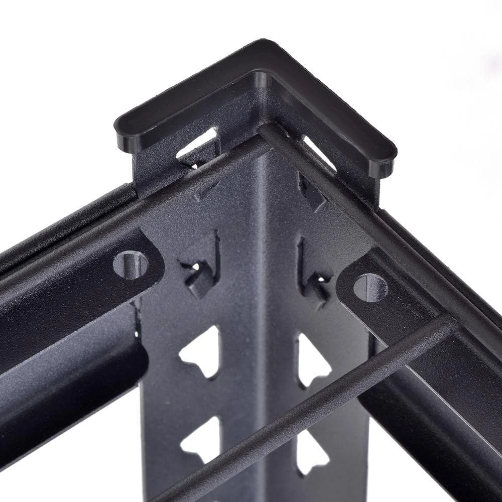 Husky 4-Tier Heavy Duty Boltless Steel Garage Storage Shelving Unit In Black (36 In. W X 72 In. H X 18 In. D) 6 Husky 4-Tier Heavy Duty Boltless Steel Garage Storage Shelving Unit In Black (36 In. W X 72 In. H X 18 In. D) - Image 6