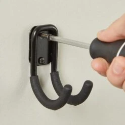 Husky Small Wall Mounted J-Hook -Husky Shop black husky garage storage hooks 842245 fa 1000