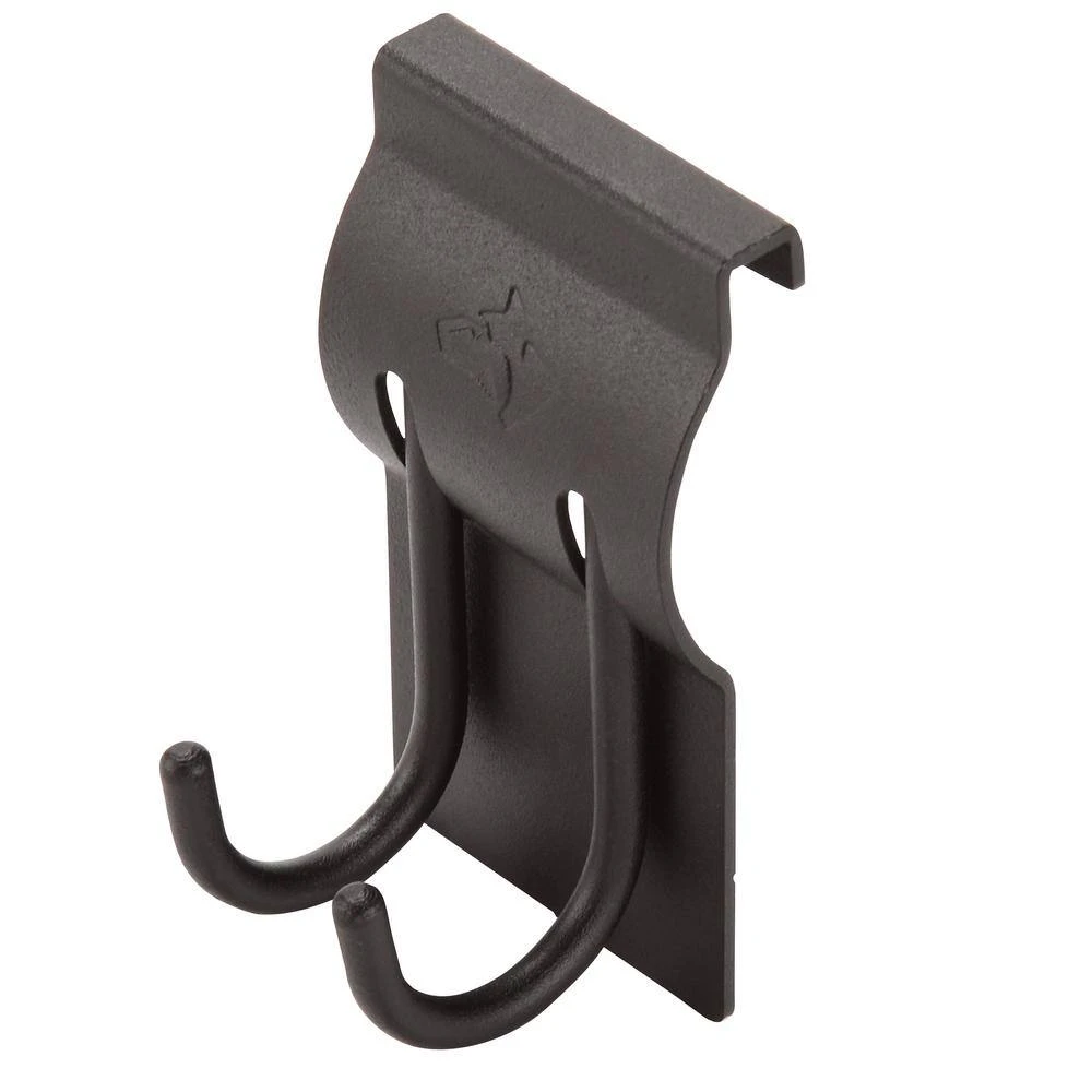 Husky 2 In. Double J Hook For Garage Slat Wall And Track Systems 8 Husky 2 In. Double J Hook For Garage Slat Wall And Track Systems - Image 8