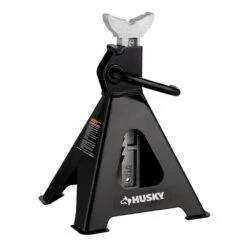 Husky 6-Ton Extended Reach Heavy-Duty Steel Car Jack Stands -Husky Shop black husky jack stands hpl4115 1d 1000