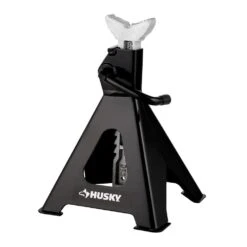 Husky 6-Ton Extended Reach Heavy-Duty Steel Car Jack Stands -Husky Shop black husky jack stands hpl4115 66 1000