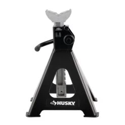 Husky 6-Ton Extended Reach Heavy-Duty Steel Car Jack Stands -Husky Shop black husky jack stands hpl4115 77 1000