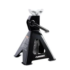 Husky 2-Ton Steel Car Jack Stands -Husky Shop black husky jack stands hpl4117 vt 1d 1000