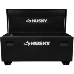 Husky Tool Storage 60 In. W Black Steel Job Site Toolbox 9 Husky Tool Storage 60 In. W Black Steel Job Site Toolbox -Husky Shop black husky jobsite boxes h60jsb 1f 1000