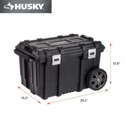 Husky 26 In. Connect Rolling Tool Box Black 17 Husky 26 In. Connect Rolling Tool Box Black -Husky Shop black husky modular tool storage systems 228224 1d 1000