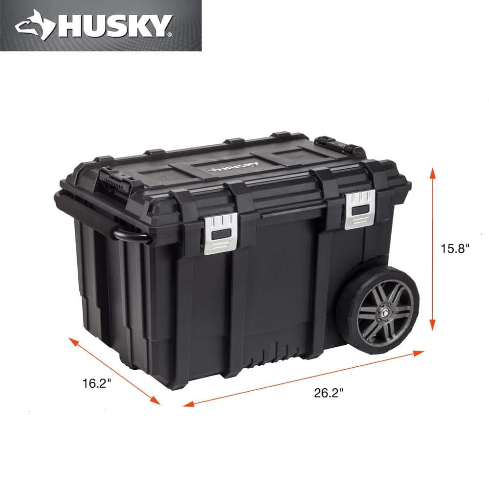 Husky 26 In. Connect Rolling Tool Box Black 5 Husky 26 In. Connect Rolling Tool Box Black - Image 5