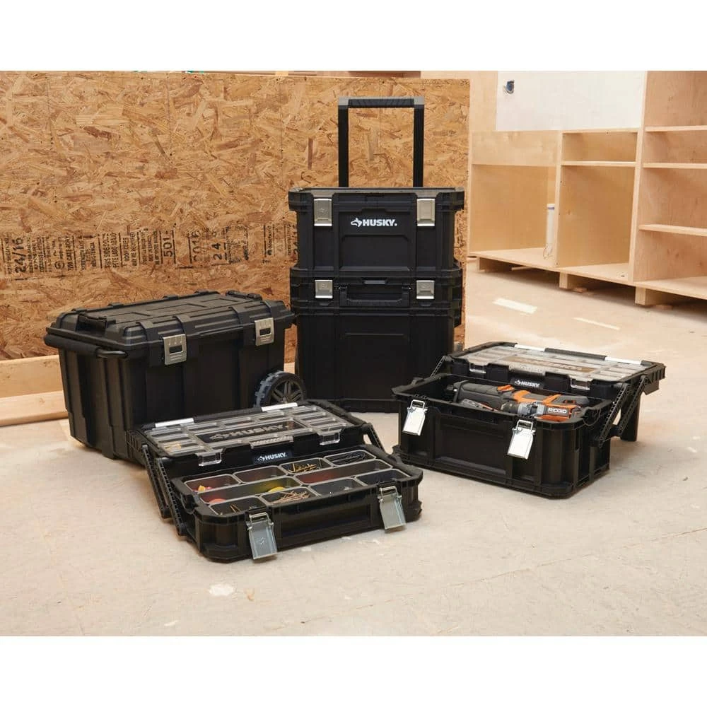 Husky 26 In. Connect Rolling Tool Box Black 13 Husky 26 In. Connect Rolling Tool Box Black - Image 13