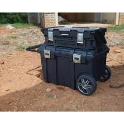 Husky 26 In. Connect Rolling Tool Box Black 23 Husky 26 In. Connect Rolling Tool Box Black -Husky Shop black husky modular tool storage systems 228224 fa 1000