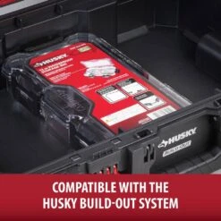 Husky Build-Out 22 In. Modular Tool Storage Tool Case -Husky Shop black husky modular tool storage systems 22842 66 1000