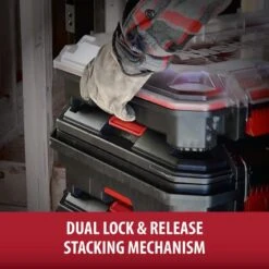 Husky Build-Out 22 In. Modular Tool Storage Large Tool Box -Husky Shop black husky modular tool storage systems 22843 fa 1000