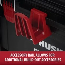 Husky Build-Out 22 In. Modular Tool Storage Rolling Tool Box -Husky Shop black husky modular tool storage systems 22844 1d 1000