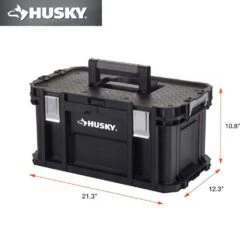Husky 22 In. Mobile Connect Tool Box -Husky Shop black husky modular tool storage systems 236738 40 1000