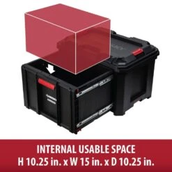 Husky Build-Out 22 In. Deep Drawer Tool Box -Husky Shop black husky modular tool storage systems hky22854 66 1000