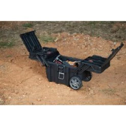 Husky 25 In. Cantilever Rolling Tool Box -Husky Shop black husky portable tool boxes 230380 77 1000