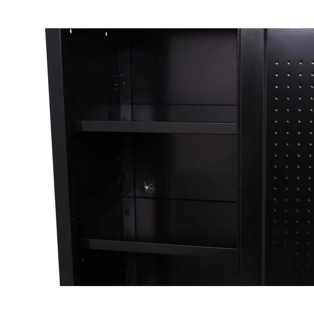 Husky Modular 20 In. W Standard Duty 3-Shelf Black Side Tool Chest 10 Husky Modular 20 In. W Standard Duty 3-Shelf Black Side Tool Chest - Image 10