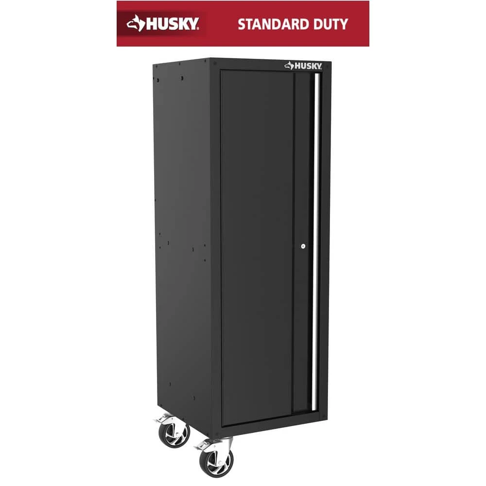 Husky Modular 20 In. W Standard Duty 3-Shelf Black Side Tool Chest 1 Husky Modular 20 In. W Standard Duty 3-Shelf Black Side Tool Chest