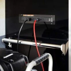 Husky 28 In. W X 25 In. D Professional Duty Side Tool Chest Locker With Casters In Black -Husky Shop black husky side tool cabinets lockers hpro27slockerbl 1f 1000