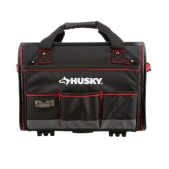 Husky 19 In. Pro Hybrid Tote With Tool Organizer -Husky Shop black husky tool bags 67132 02 44 1000