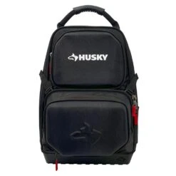 Husky Heavy Duty PRO Tool Backpack -Husky Shop black husky tool bags h 68007 c3 1000