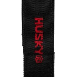 Husky 18 In. Heavy-Duty Hanging Carabiner Strap Zinc-Plated Steel With Quick-Release Hook And Loop Fastening In Black (2-Pack) -Husky Shop black husky tool bags hd00138 th2pk c3 1000