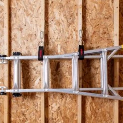 Husky 36 In. Heavy Duty Hanging Quick-Release Hooks With Carabiner Strap -Husky Shop black husky tool bags hd00140 th 1d 1000