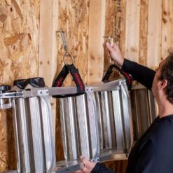 Husky 36 In. Heavy Duty Hanging Quick-Release Hooks With Carabiner Strap -Husky Shop black husky tool bags hd00140 th 76 1000