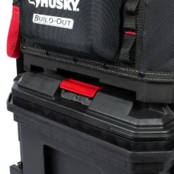 Husky Build-Out 14 In. Tool Tote -Husky Shop black husky tool bags hd72014 th 76 1000