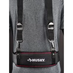 Husky 2-1/2 In. 5 In Padded Work Tool Belt In Black -Husky Shop black husky tool belts 81715n20 1f 1000