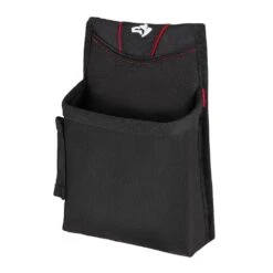 Husky 7 In. Single Pocket Tool Belt Pouch -Husky Shop black husky tool belts hd00102 1d 1000