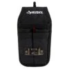 Husky 5 In. 5-Pocket Black Four Barrel Tool Belt Pouch