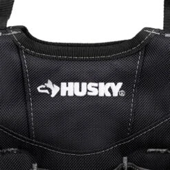 Husky Large Utility Tool Belt Pouch -Husky Shop black husky tool belts hd00170 1f 1000