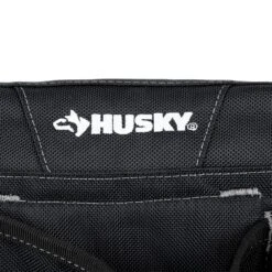 Husky Electrician's Tool Belt Pouch With Tape Measure Holder -Husky Shop black husky tool belts hd00171 1f 1000