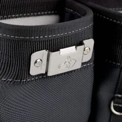 Husky Electrician's Tool Belt Pouch With Tape Measure Holder -Husky Shop black husky tool belts hd00171 66 1000