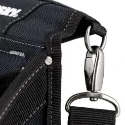 Husky Electrician's Tool Belt Pouch With Tape Measure Holder -Husky Shop black husky tool belts hd00171 c3 1000