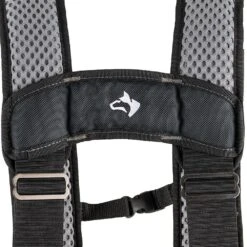 Husky Electricians 2-Bag Work Tool Belt With Suspenders -Husky Shop black husky tool belts hd00174 fa 1000