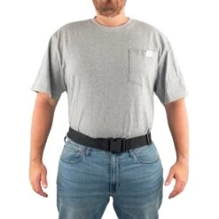 Husky 2 In. Quick Release Work Tool Belt -Husky Shop black husky tool belts hd335320 31 1000