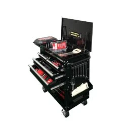 Husky Tool Storage 33 In. W Mechanics Cart With Extended Side Table And Bottle Tray 19 Husky Tool Storage 33 In. W Mechanics Cart With Extended Side Table And Bottle Tray -Husky Shop black husky tool carts xhouc3304b11 1d 1000
