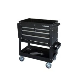 Husky Tool Storage 33 In. W Mechanics Cart With Extended Side Table And Bottle Tray 25 Husky Tool Storage 33 In. W Mechanics Cart With Extended Side Table And Bottle Tray -Husky Shop black husky tool carts xhouc3304b11 44 1000
