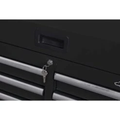Husky 36 In. W X 18 In. D 12-Drawer Black Rolling Tool Chest Combo -Husky Shop black husky tool chest combos h36ch6tr6blk 1f 1000