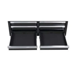 Husky 36 In. W X 18 In. D 12-Drawer Black Rolling Tool Chest Combo -Husky Shop black husky tool chest combos h36ch6tr6blk 77 1000