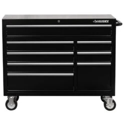 Husky 46 In. 14-Drawer Tool Chest And Cabinet Combo In Black -Husky Shop black husky tool chest combos h46ch6tr8 76 1000