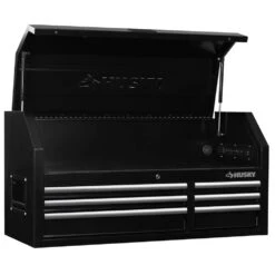 Husky 46 In. 14-Drawer Tool Chest And Cabinet Combo In Black -Husky Shop black husky tool chest combos h46ch6tr8 fa 1000