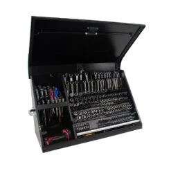 Husky Heavy-Duty 36 In. W X 17 In. D Black Steel Portable Triangle Top Chest For Sockets, Wrenches And Screwdrivers 13 Husky Heavy-Duty 36 In. W X 17 In. D Black Steel Portable Triangle Top Chest For Sockets, Wrenches And Screwdrivers -Husky Shop black husky top tool chests thd36280 66 1000