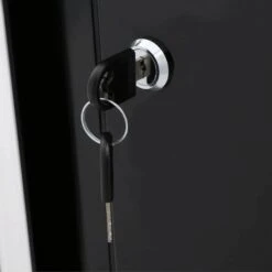 Husky Ready-to-Assemble 24-Gauge Steel Wall Mounted Garage Cabinet In Black (28 In. W X 29.7 In. H X 12 In. D) 12 Husky Ready-to-Assemble 24-Gauge Steel Wall Mounted Garage Cabinet In Black (28 In. W X 29.7 In. H X 12 In. D) -Husky Shop black husky wall mounted cabinets g2802w us 77 1000