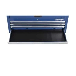 Husky Standard Duty 42 In. X 18 In. D 12-Drawer Blue Rolling Tool Chest Combo 24 Husky Standard Duty 42 In. X 18 In. D 12-Drawer Blue Rolling Tool Chest Combo -Husky Shop blue husky tool chest combos h42ch4tr8blu fa 1000
